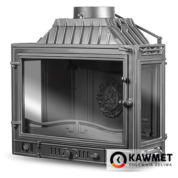 Камінна топка KAWMET W4 трьохстороння (14,5 kW)